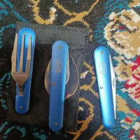 چاقو همه کاره و ست قاشق و چنگال|کوهنوردی و کمپینگ|مشهد, طلاب|دیوار
