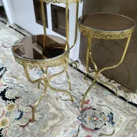 میز عسلی طلایی