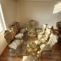 مبلمان سلطنتی vip کم استفاده در حد نو