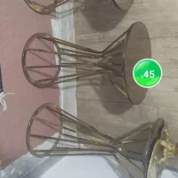میز عسلی فلزی سه عددی