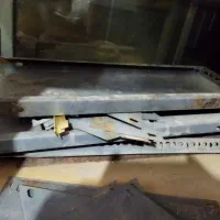 قفسه فلزی ۱۰۰ عدد  و ویترین آلومینیوم چرخدار۳عدد|فروشگاه و مغازه|زنجان, |دیوار