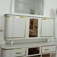 آیینه و کنسول و میز تلویزیون و جاکفشی مدل پرنس