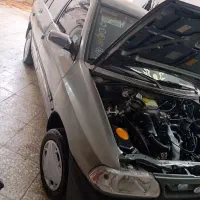 پراید مدل 84بی رنگ شاستی پلم