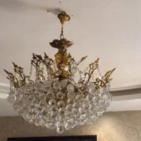 ۲ عدد لوستر برنز|لوستر و چراغ آویز|کرج, عظیمیه|دیوار