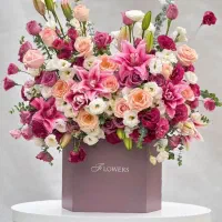گلفروشی سفارش گل پایه گل ترحیم سبد گل باکس گل