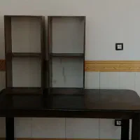 طبقه کتاب چوبی