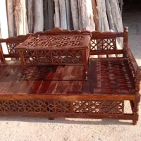تخت سنتی، مبل، جلو مبلی و عسل|مبلمان خانگی و میز عسلی|تهران, شهرک ابوذر|دیوار