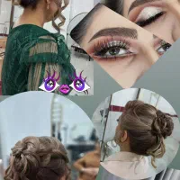 میکاپ نیم گریم و شنیون ویژه فقد ۳۰۰|خدمات آرایشگری و زیبایی|تبریز, |دیوار