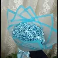 گل رز روبانی از هرجا ارزون تر|گل مصنوعی|رشت, منظریه|دیوار