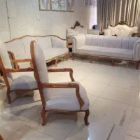 مبلمان کلاسیک و راحتی زیبا* کویین صدف