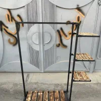 رگال لباس مستحکم زیبا قابل جابجایی|کتابخانه، شلف، قفسههای دیواری|خمینیشهر, |دیوار