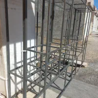 دوعدد قفسه ۱۸۵در۲۸۰|کتابخانه، شلف، قفسه‌های دیواری|بجنورد, |دیوار