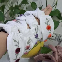 تل گرهی و خرگوشی گلدوزی شده