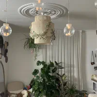 لوستر مکرومه