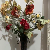 گل و گلدان|گل مصنوعی|مسجد سلیمان, |دیوار