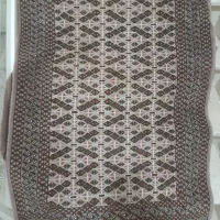 فرش دستبافت ترکمن یک در یک ونیم بدون زدگی و آسیب|فرش|اسلامآباد غرب, |دیوار