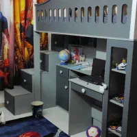 تخت خواب نوجوان و جوان دو طبقه