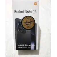 گوشی Redmi Note 14 256/8 رنگ مشکی آکبند و پلمب