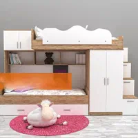 (سرویس خواب)تخت خواب دو‌طبقه نوجوان مدل سناتور|تخت و سرویس خواب|تبریز, |دیوار