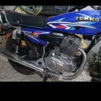 موتور سیکلت تکنو در حد صفر