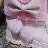 نیم بوت دخترانه سایز ۳۵ ۳۶