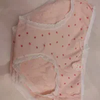 شورت فانتزی مدیوم طرح توت فرنگی وارداتی