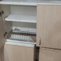 کابینت گالوانیزه با درب ام دی اف