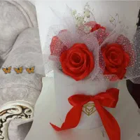 باکس گل و دسته گل شاخه ای ۱۳ هزار