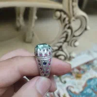 انگشتر شجر موزانایت زنجان ۱ ارباب|جواهرات|تهران, نعمت‌آباد|دیوار