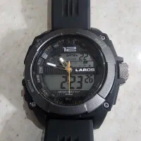 ساعت لاروس دو زمانه اورجینال صددرصد ضدآب