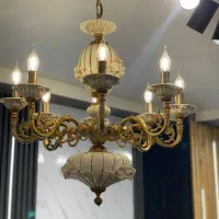 لوستر برنجی