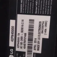 تلوزیون پالاسماالجی شکسته