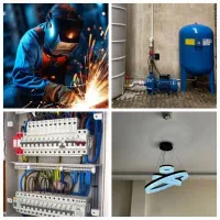 خدمات وتعمیرات برق ساختمان و جوشکاری و لوله کشی