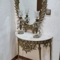 اینه وشمعدونی برنز درجه یک|آینه|کرج, گوهردشت|دیوار