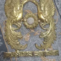 جا کلیدی برنز طاووس|صنایع دستی و سایر لوازم تزئینی|نسیمشهر, |دیوار