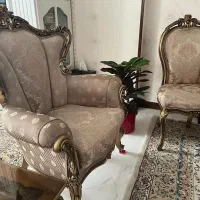 سرویس مبلمان سلطنتی 9 نفره|مبلمان خانگی و میز عسلی|ری, دیلمان|دیوار