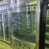 یخچال 1/5مترتمام استیل درحدنو ولوازم  فروشگاهی