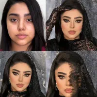 میکاپ شنیون vip وcip عروس وهمراه|خدمات آرایشگری و زیبایی|زنجان, |دیوار