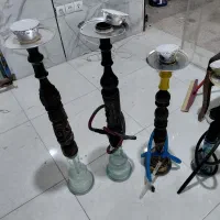 چند عدد پایه قلیان کار کرده