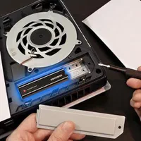 ارتقا تعویض هارد پی اس PS 4 5 افزایش SSD پلی فایو