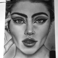 سفارش نقاشی سیاه قلم|تابلو، نقاشی، عکس|سیرجان, |دیوار