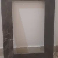 قاب آینه سنگی نو بدون آینه