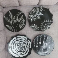 دیوار کوب سفالی