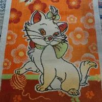 فرش کودک طرح گربه آرشین