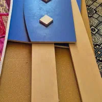 تخت وکمدکارکرده .بوفه،آینه|تخت و سرویس خواب|شیراز, میانرود|دیوار