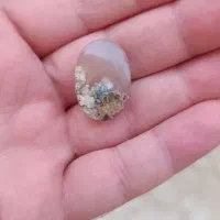 سنگ نگین عقیق شجر پاییزی فیروزه|جواهرات|قم, بنیاد|دیوار