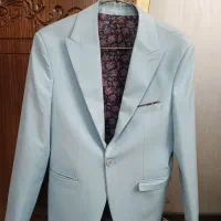 کت تک مارک massimo dutti رنگ نیلی نو
