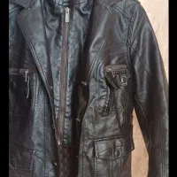 کاپشن چرم xxl