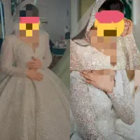 لباس عروس سفید و رنگی