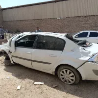 مگان مدل ۸۹ تصادفی